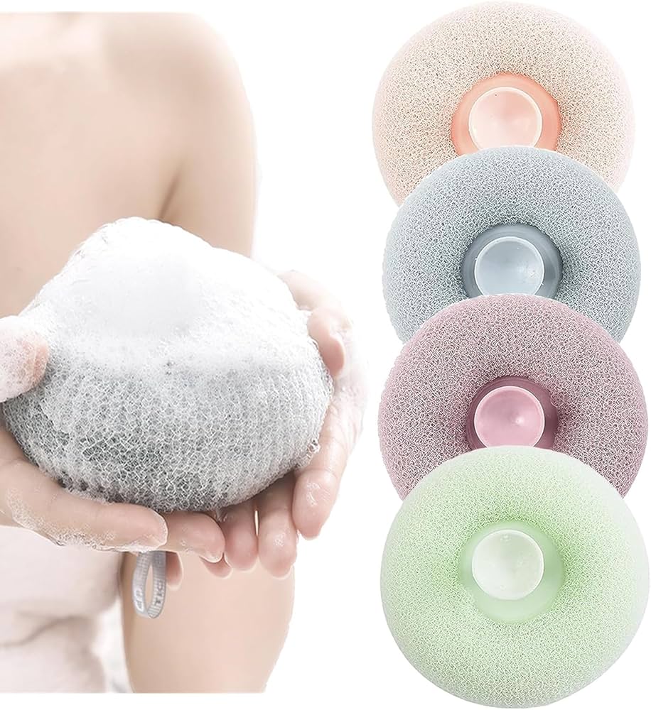 Bath Loofah Sponge (Pack of 4)