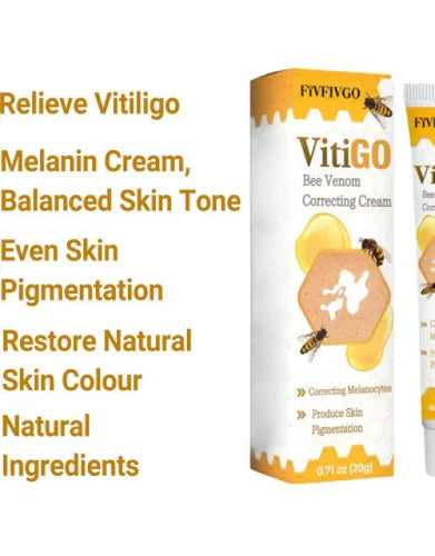 Vitigo Revitalizing Bee Venom Cream - Natural Skin Restoration & Vitality